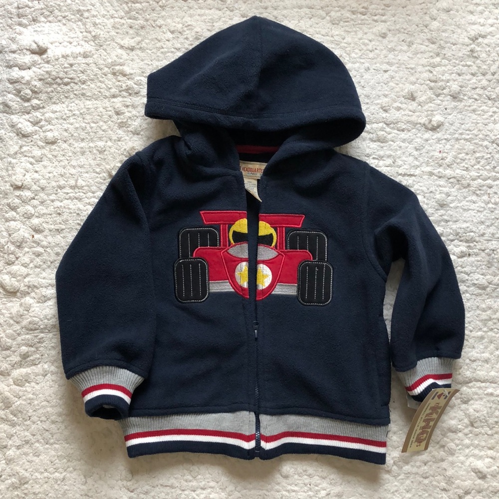 Kids Headquarters fleece hoodie size 24 month nwt